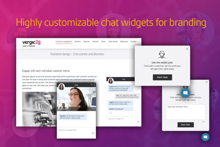 Improve your branding with Vergic Engagement platform